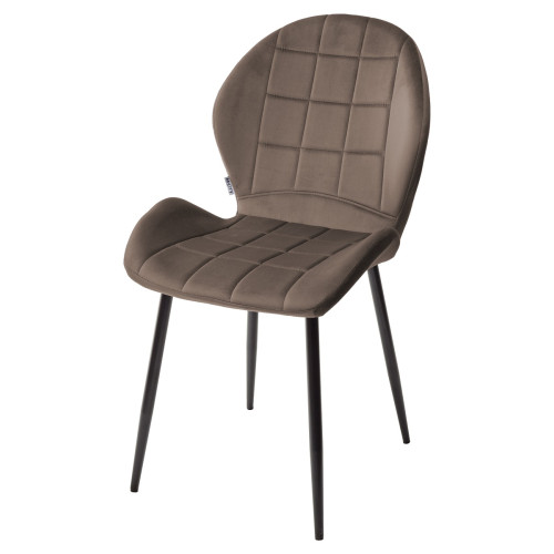 Стул FLOWER BLUVEL-38 LATTE, велюр М-City