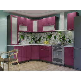 Фартук ХДФ c у/ф печатью Цветущий сад