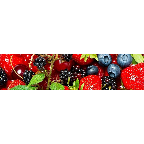 Фартук ХДФ c  печатью Ягодный микс