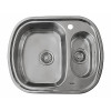 Мойка врезная 604918/0,8 1.5Ч (левая)