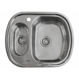 Мойка врезная 604918/0,8 1.5Ч (правая)