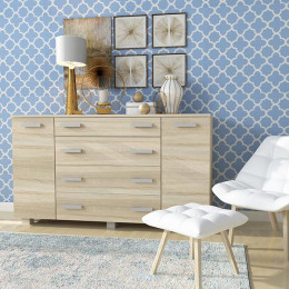 Комод «К-4» 1300 мм Сонома светлый