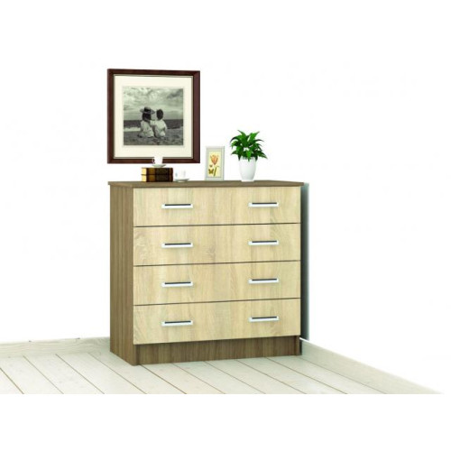 Комод «Катрин 3» (Ясень шимо / Дуб сонома)