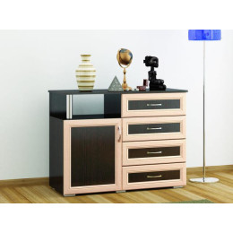 Комод «Катрин 8» (Венге / Дуб молочный)