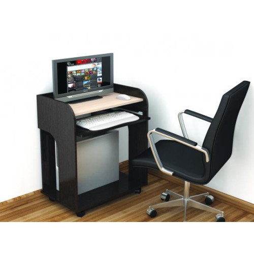 Стол компьютерный «Грета-10» (Венге / Дуб молочный)