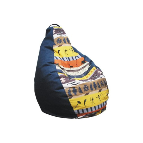 Пуф Груша винтаж7/темпо7синий/2категория