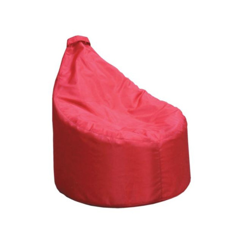 Пуф Груша-3 мини оксфорд красный/красный