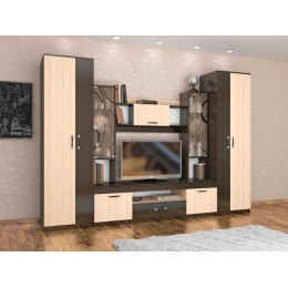 Гостиная «Оскар-16» (Ясень шимо / Дуб сонома)