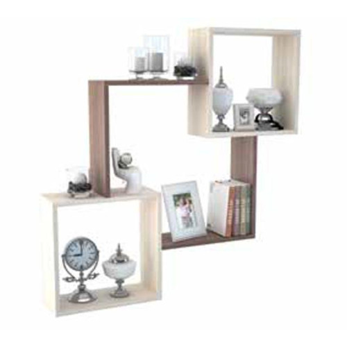 Полка навесная ПЛ 2 (Шимо светлый, Шимо темный)