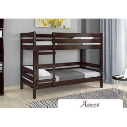 Кровать "Ультра" 0,9м (Орех темный)