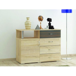 Комод «Катрин 8К» (Дуб сонома/ Макассар)