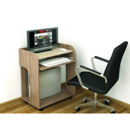 Стол компьютерный «Грета-10» (Ясень шимо / Дуб сонома)