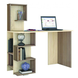 Стол компьютерный «Квартет-5» (Ясень шимо / Дуб сонома)