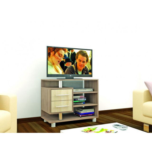 Тумба ТВ 011 (2я) (Ясень шимо / Дуб сонома)