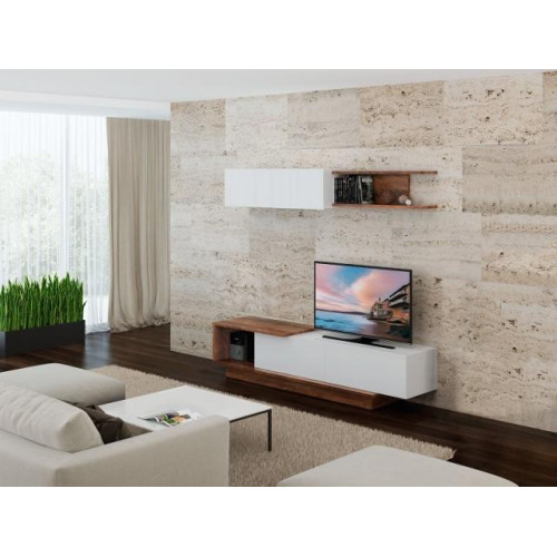 Гостиная «Roma» лагос/белый глянец