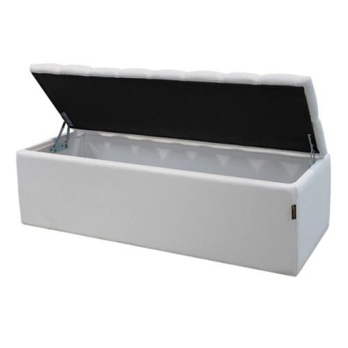 Банкетка Гертруда м12 с ящиком домус вайт