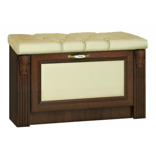 Прихожая «Прага» - Тумба (Орех итальянский / Крем)