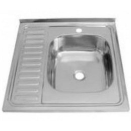 Мойка накладная 600*600