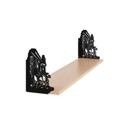 Полка фигурная «Кафе»