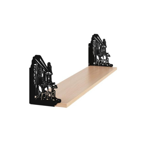 Полка фигурная «Кафе»