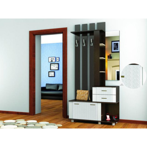 Прихожая «Микс» (Венге / Белый дуб)