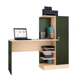 Стол компьютерный «Квартет-6» (Венге / Дуб молочный)