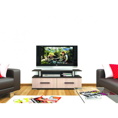 Тумба ТВ 041С (Венге / Дуб молочный)