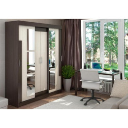 Шкаф-купе «Франк» (Венге/Дуб белфорд)