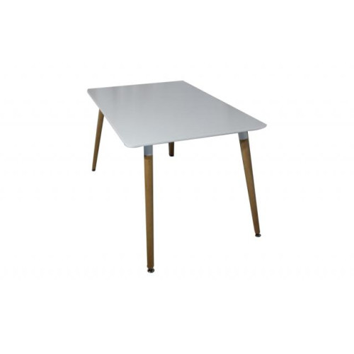 Стол обеденный из стекла GH-T003 белый