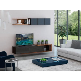 Гостиная «Roma» лагос/черный глянец