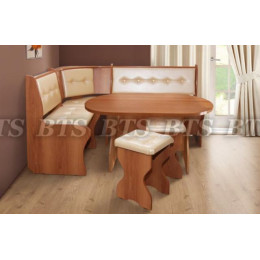 Обеденная зона Жасмин (Ясень шимо/Кожа жемчуг)