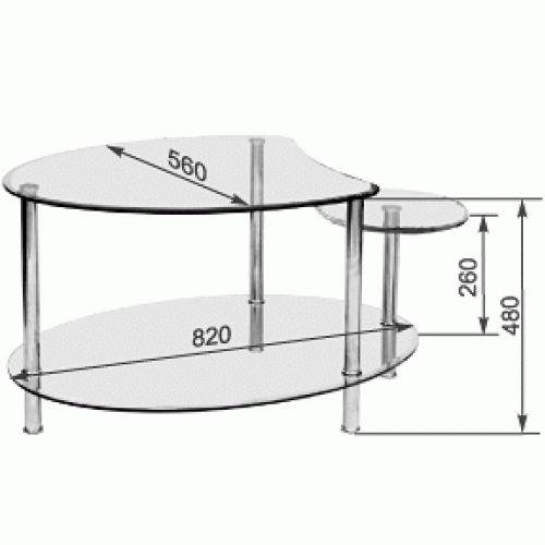 Стол журнальный «Фристайл-3»