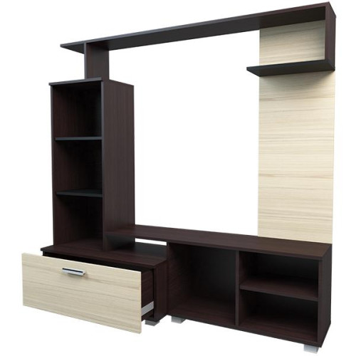 Министенка «Домино» - Венге/Туя светлая