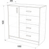 Комод «К-9» 1002 мм