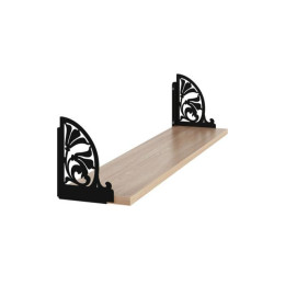 Полка фигурная «Цветы»