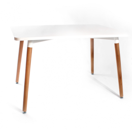 Стол обеденный из стекла GH-T003 белый