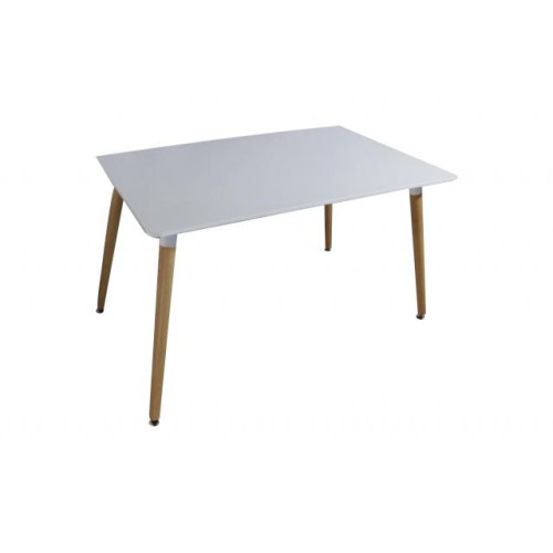 Стол обеденный из стекла GH-T003 белый