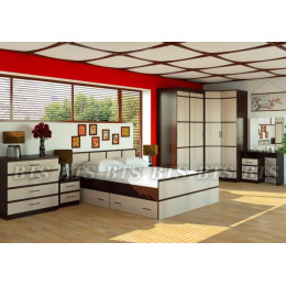 Модульная система для спальни Сакура