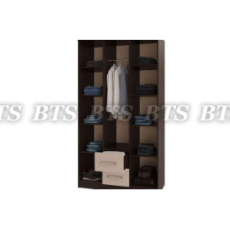 Фиеста шкаф 3-х створчатый (Венге/Лоредо)