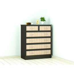 Комод «Катрин 10» (Венге / Дуб молочный)