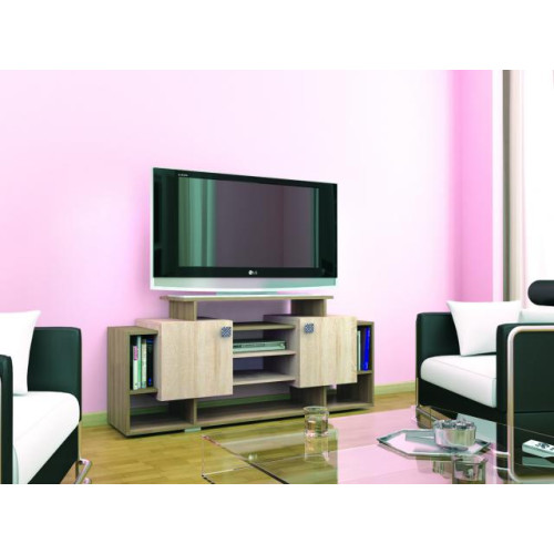 Тумба ТВ «Парус-5» (Ясень шимо / Дуб сонома)