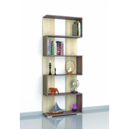 Стеллаж «Ромео-1» (Ясень шимо / Дуб сонома)