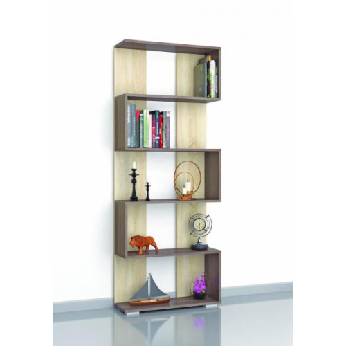 Стеллаж «Ромео-1» (Ясень шимо / Дуб сонома)