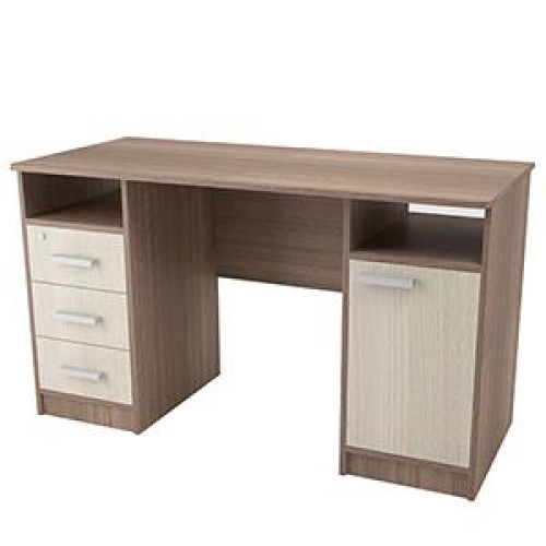 Стол компьютерный «Хит-4» (Шимо темный/Шимо светлый)