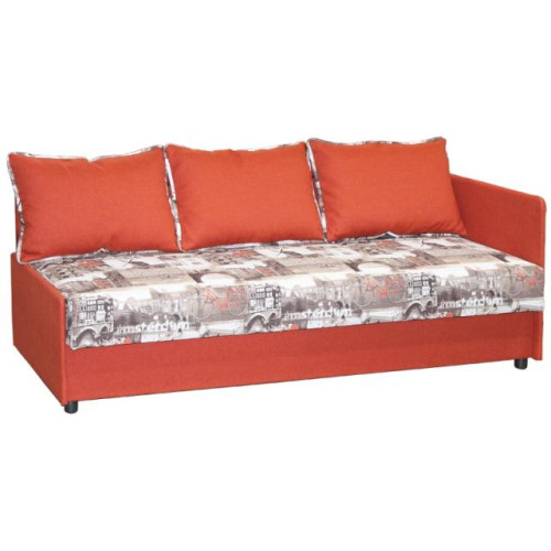 Диван Каспер-2 amsterdamsepia/темпо5терракот/1категория