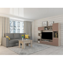 Стенка "Винсент 2" шимо светлый / шоколад