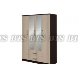 Фиеста шкаф 4-х створчатый (Венге/Лоредо)