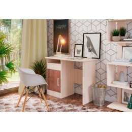 Стол компьютерный «Стол №4» Шимо темный/Шимо светлый