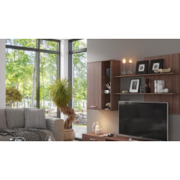 Гостиная «ИНГРИД» ясень шимо темный