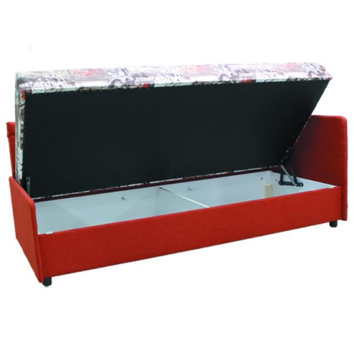 Диван Каспер-2 amsterdamsepia/темпо5терракот/1категория